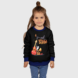 Свитшот детский Дайте Танк Арт, цвет: 3D-синий — фото 2