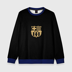 Свитшот детский Golden Barca, цвет: 3D-синий