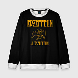 Свитшот детский Led Zeppelin x Led Zeppelin, цвет: 3D-белый