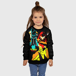 Свитшот детский Metroid - Metroid Dread, цвет: 3D-черный — фото 2