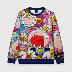 Детский свитшот Takashi Murakami кричащий арт