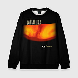 Свитшот детский Metallica ReLoad, цвет: 3D-черный