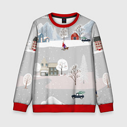 Детский свитшот Нoвoгодние Праздники продолжаются 2022