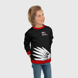 Свитшот детский Бардак-Сделай, как хотел, цвет: 3D-красный — фото 2