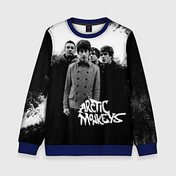 Свитшот детский Группа Arctic monkeys, цвет: 3D-синий
