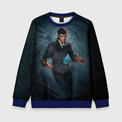 Свитшот детский Dishonored art, цвет: 3D-синий