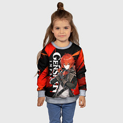 Свитшот детский ДИЛЮК ИЗ МОНДШТАТА DILUC, цвет: 3D-меланж — фото 2