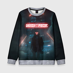 Свитшот детский Smash Into Pieces Big Bang Neon man, цвет: 3D-меланж