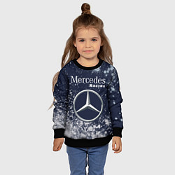 Свитшот детский MERCEDES Racing Краски, цвет: 3D-черный — фото 2