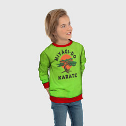 Свитшот детский Miyagi Do Cobra Kai, цвет: 3D-красный — фото 2