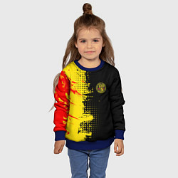 Свитшот детский Кобра Кай Cobra Kai, цвет: 3D-синий — фото 2