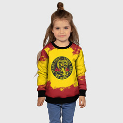 Свитшот детский Cobra Kai Big Logo, цвет: 3D-черный — фото 2