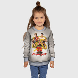Свитшот детский КОБРА КАЙ COBRA KAI, цвет: 3D-меланж — фото 2