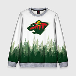 Детский свитшот Minnesota Wild, Миннесота Уайлд Лес