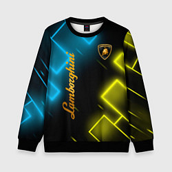 Детский свитшот Lamborghini - Неоновые фигуры