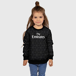 Свитшот детский Арсенал, цвет: 3D-черный — фото 2