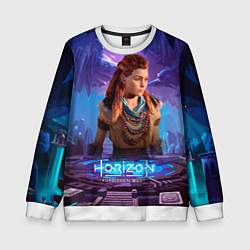 Свитшот детский Horizon Aloy Элой Forbidden West, цвет: 3D-белый