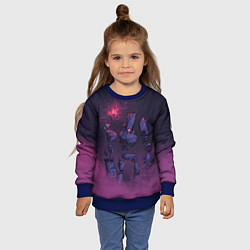 Свитшот детский Аурелионит, цвет: 3D-синий — фото 2