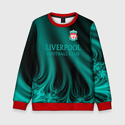 Свитшот детский Liverpool спорт, цвет: 3D-красный