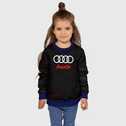 Свитшот детский Audi спорт, цвет: 3D-синий — фото 2