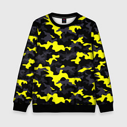 Свитшот детский Black Camo, цвет: 3D-черный
