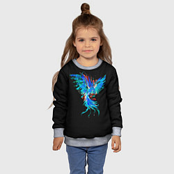 Свитшот детский Феникс Phoenix, цвет: 3D-меланж — фото 2