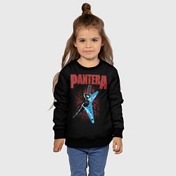 Свитшот детский PANTERA гитара, цвет: 3D-черный — фото 2