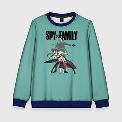 Свитшот детский Spy x Family, цвет: 3D-синий