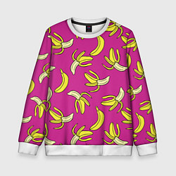 Детский свитшот Banana pattern Summer Color