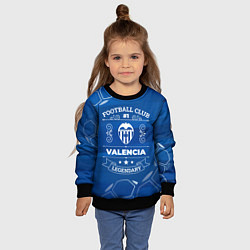 Свитшот детский Valencia FC 1, цвет: 3D-черный — фото 2