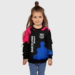 Свитшот детский BARCELONA Sport - Графика, цвет: 3D-черный — фото 2