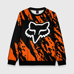 Детский свитшот FOX MOTOCROSS ORANGE