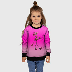 Свитшот детский POPPY PLAYTIME МАМА ДЛИННЫЕ НОГИ, цвет: 3D-черный — фото 2