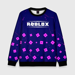 Свитшот детский ROBLOX Гранж, цвет: 3D-черный