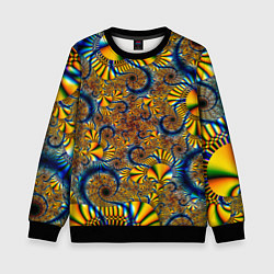 Детский свитшот FRACTAL COLOR PATTERN