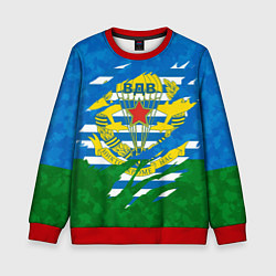 Детский свитшот ВДВ РАЗОРВАННАЯ ТКАНЬ