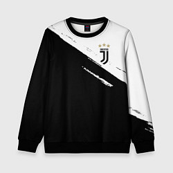 Свитшот детский Juventus маленькое лого, цвет: 3D-черный