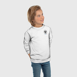 Свитшот детский Russia White Collection 20222023, цвет: 3D-белый — фото 2