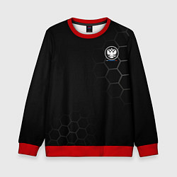 Свитшот детский Russia Black Collection 20222023, цвет: 3D-красный