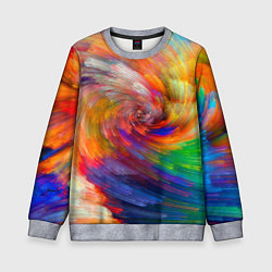 Детский свитшот MULTICOLORED SWIRLS