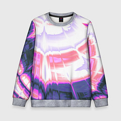 Свитшот детский Тай-дай Абстракция Tie-Dye, цвет: 3D-меланж