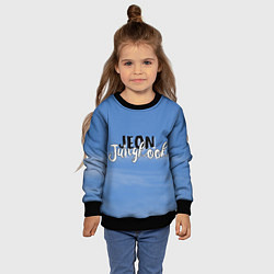 Свитшот детский JEON JUNGKOOK BTS, цвет: 3D-черный — фото 2