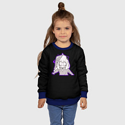 Свитшот детский Аня Форджер Spy X Family, цвет: 3D-синий — фото 2