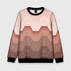 Детский свитшот Hexagon Minimal