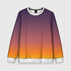 Детский свитшот Sunset Gradient