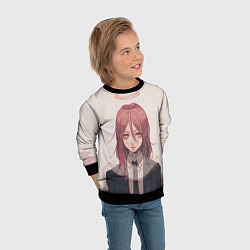 Свитшот детский Дьявол-ангел, цвет: 3D-черный — фото 2