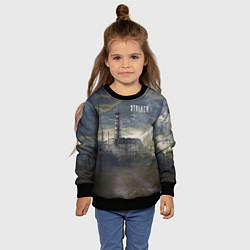 Свитшот детский STALKER Саркофаг, цвет: 3D-черный — фото 2