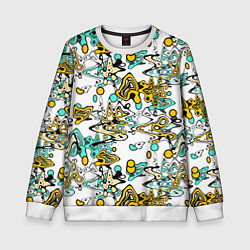 Детский свитшот Abstract pattern waves and streaks