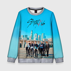 Свитшот детский Stray Kids Double Knot, цвет: 3D-меланж