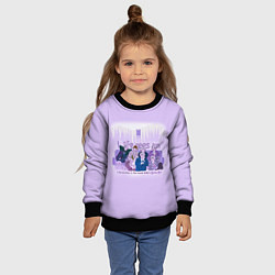 Свитшот детский BTS sofa in the forest, цвет: 3D-черный — фото 2